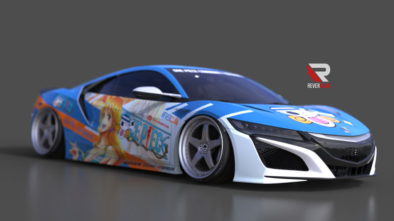 Honda nsx itasha